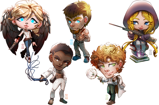 Valkyrie's Legacy Chibi Sticker Pack